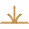 Ekena Millwork Richland Rough Sawn Timber Gable Bracket, Western Red Cedar, 96"W x 60"H x 6"D x 6"F, 15/12 Pitch GBW096X60X0606RIC00RWR - alternate 1